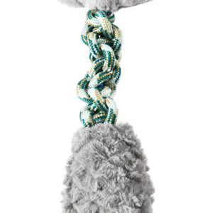 Hundelegetøj Vaskebjørn Grå 42,5 cm